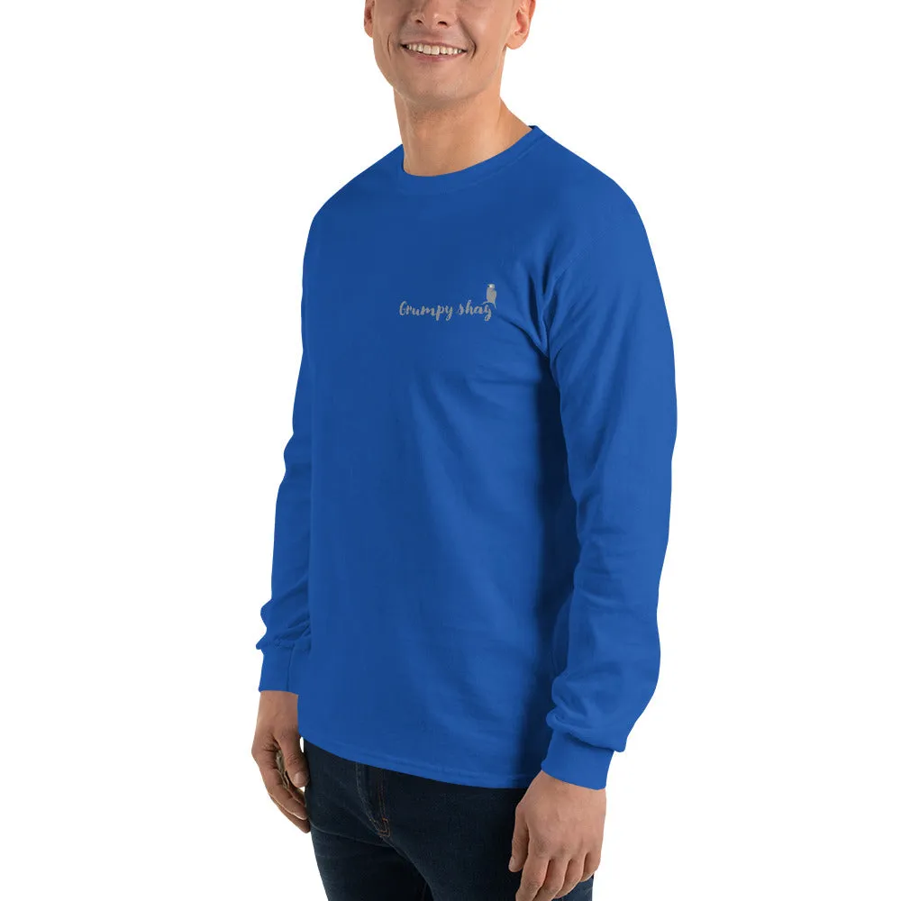 Grumpy shag Men’s Long Sleeve Shirt