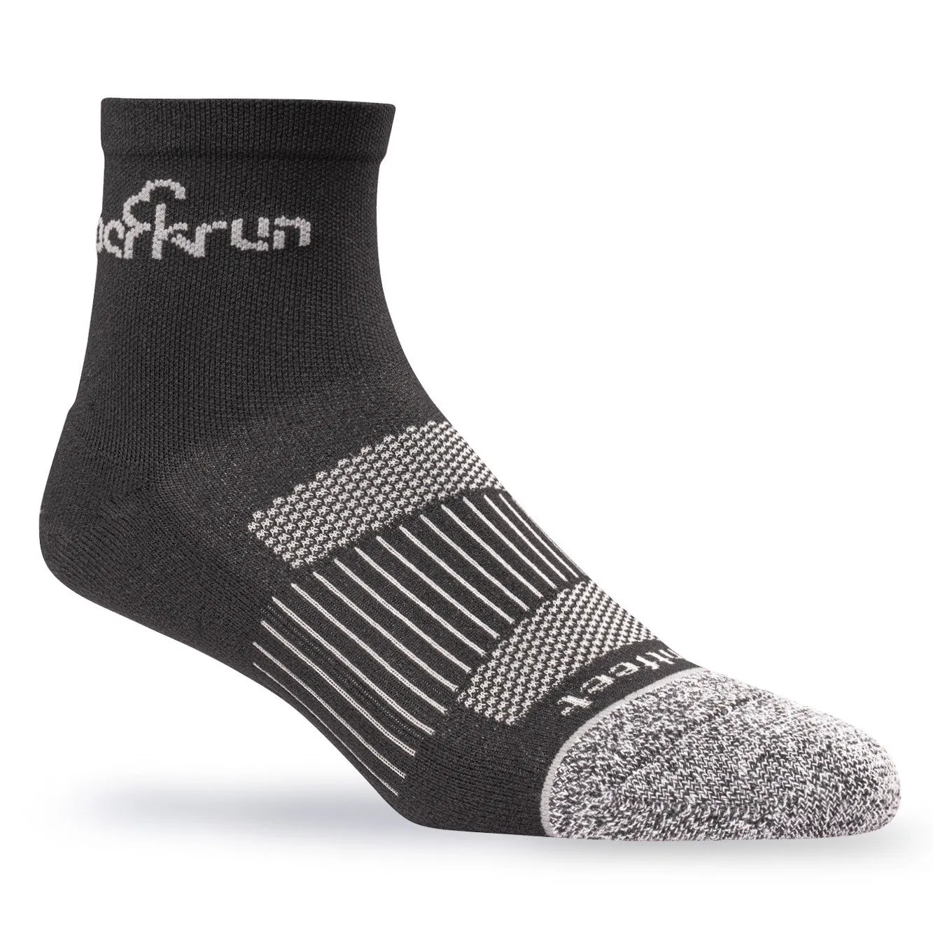 Half Crew Black Socks