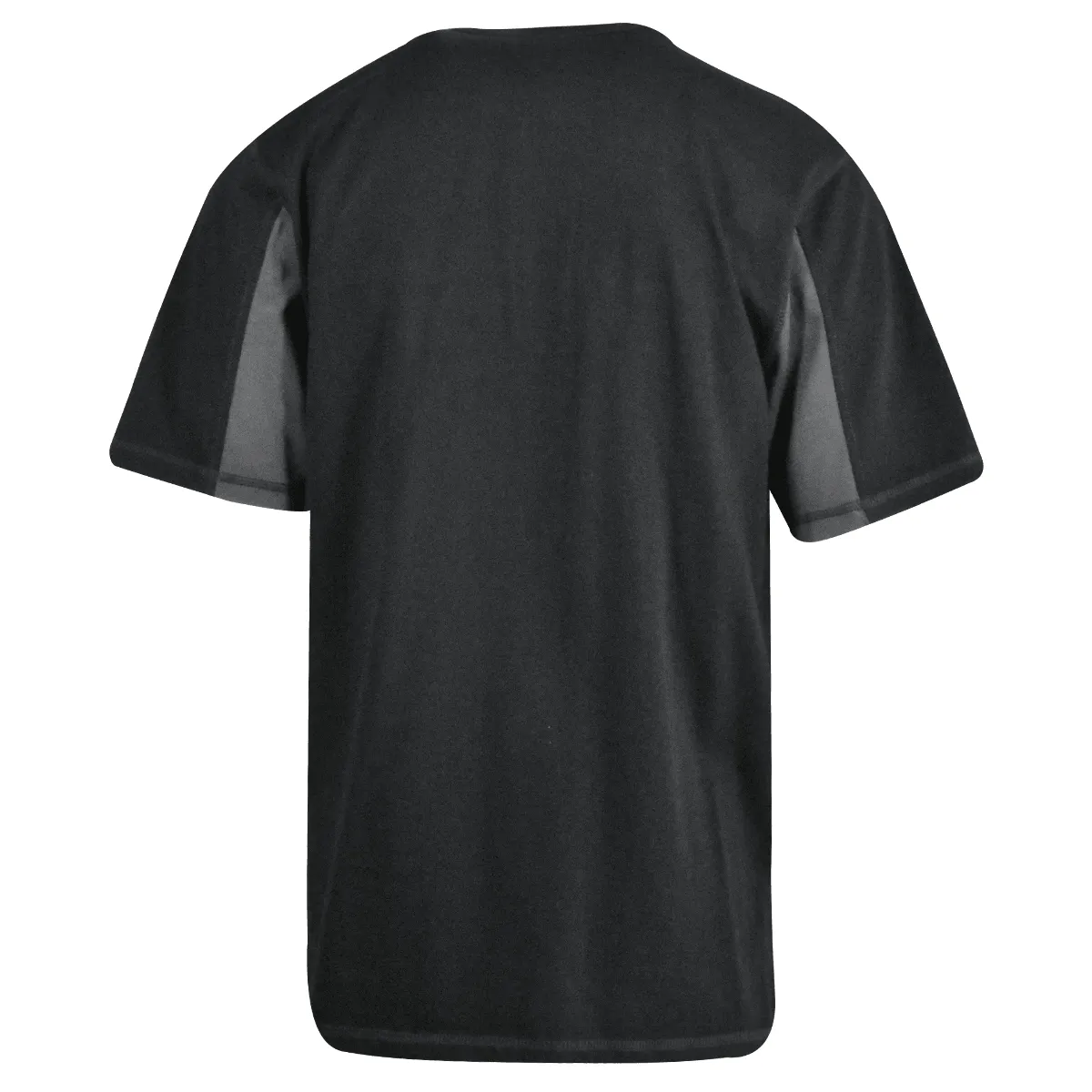 HD Branded Men's T-Shirt Black Copperblock Logo Stripe Through (S62)