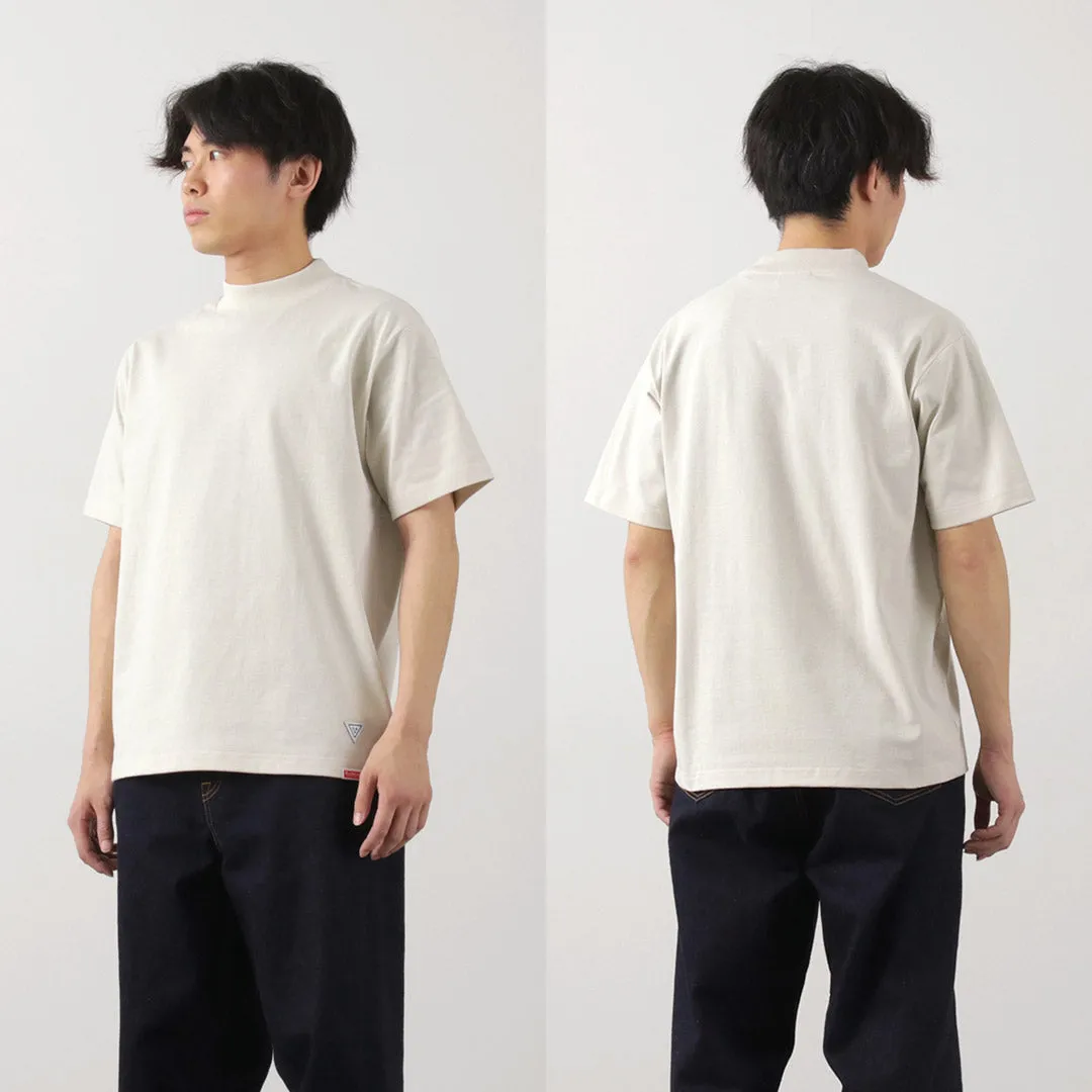 HEALTHKNIT / HEALTHKNIT×RAG  Mock Neck T-Shirt