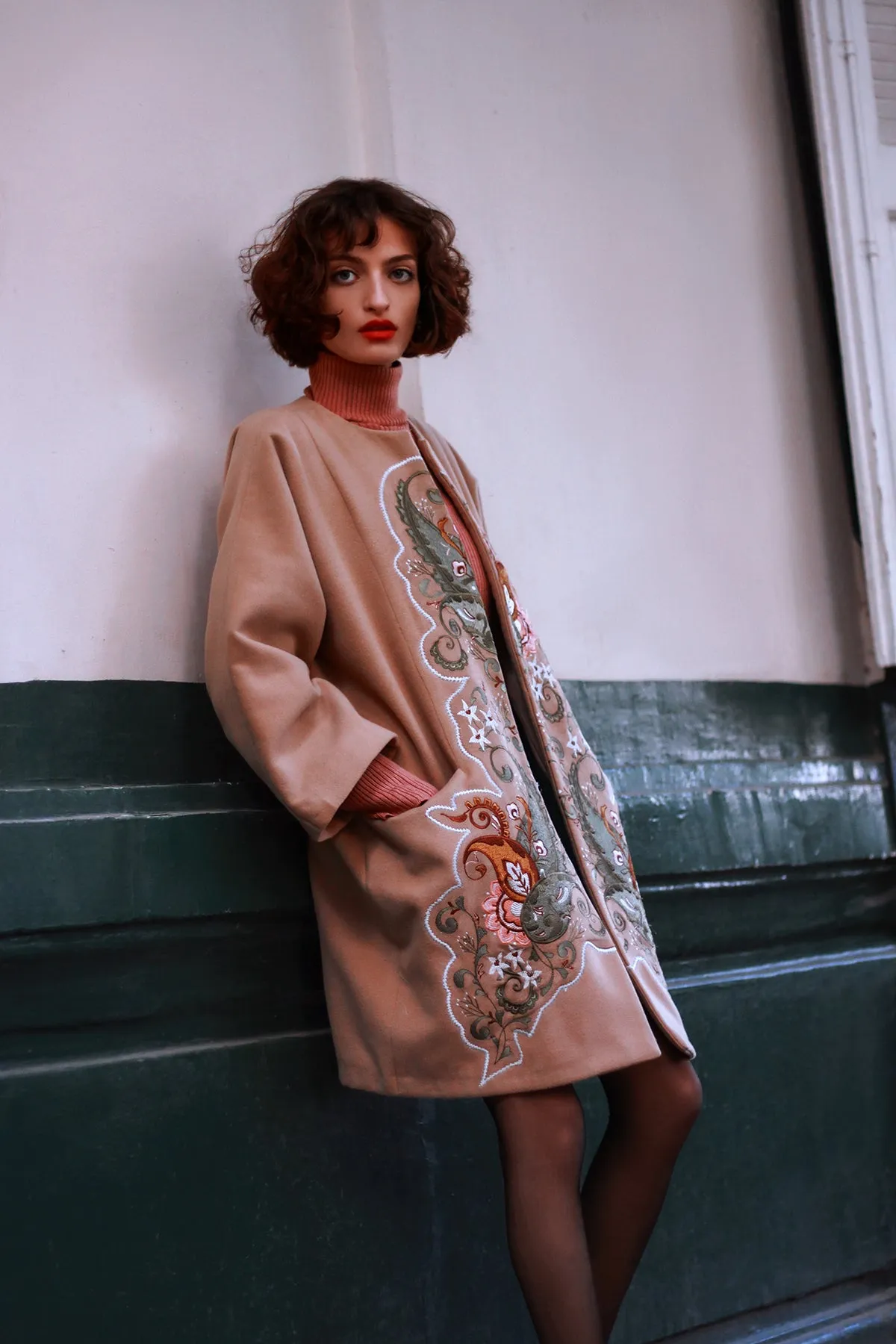 Hellebore Beige Coat