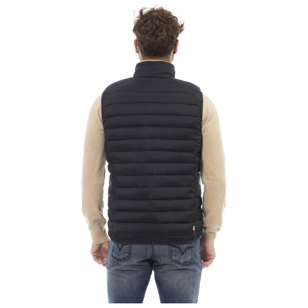 Invicta Black Polyamide Men Vest