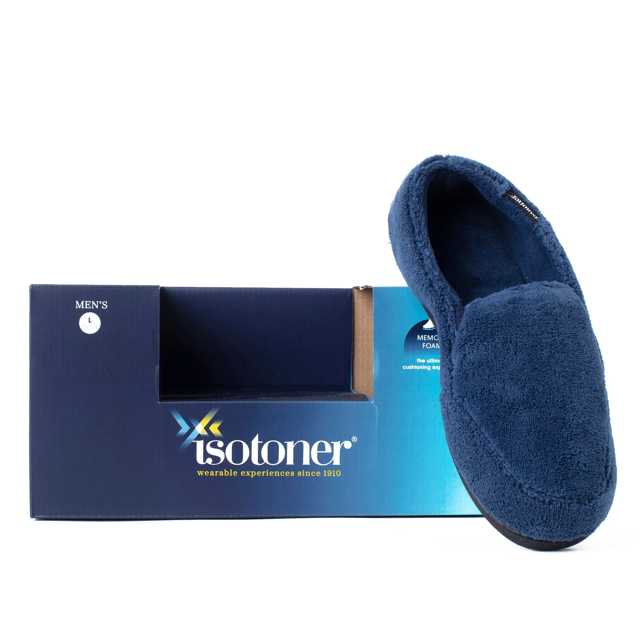 Isotoner Men's Slip-On Slippers