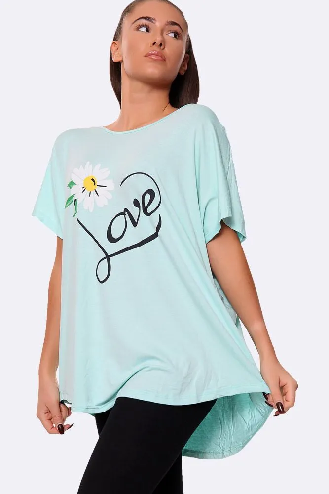 Italian Daisy Love Top