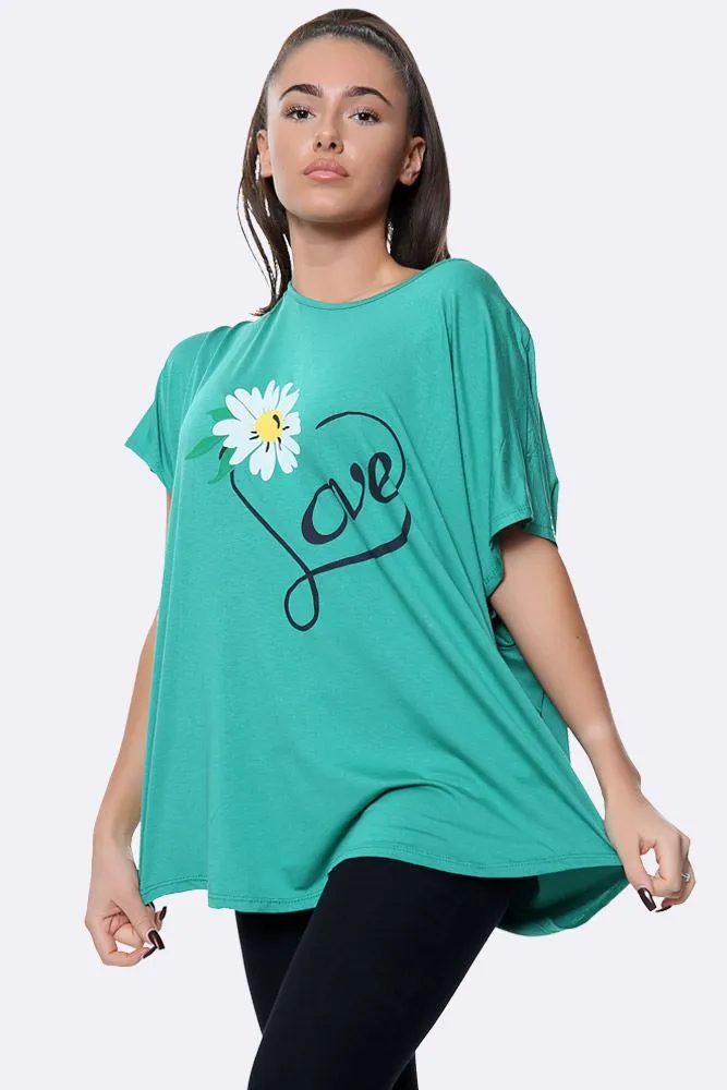 Italian Daisy Love Top