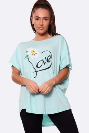 Italian Daisy Love Top