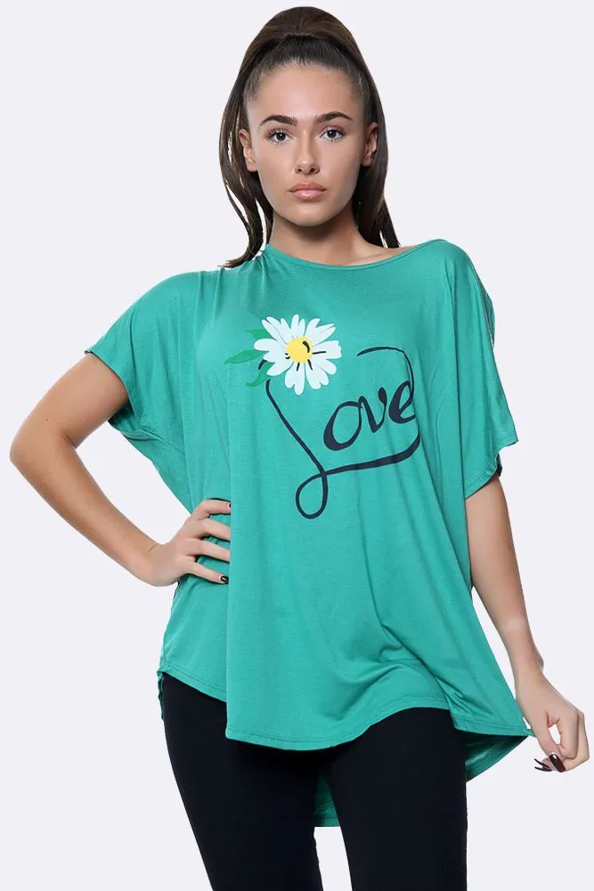 Italian Daisy Love Top