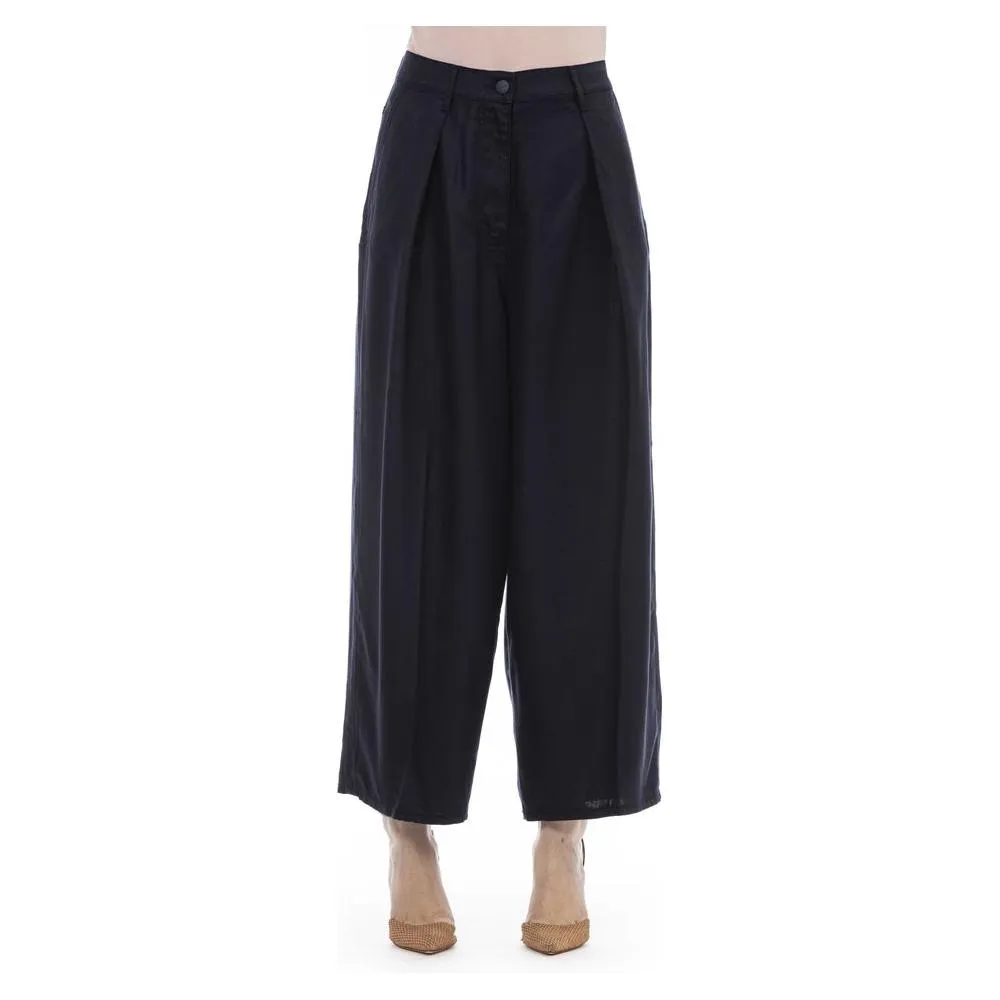 Jacob Cohen Black Cotton Women Pant