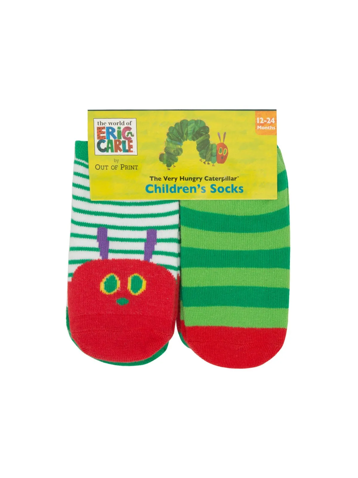 Kid's Very Hungry Caterpillar 4-Pack Socks