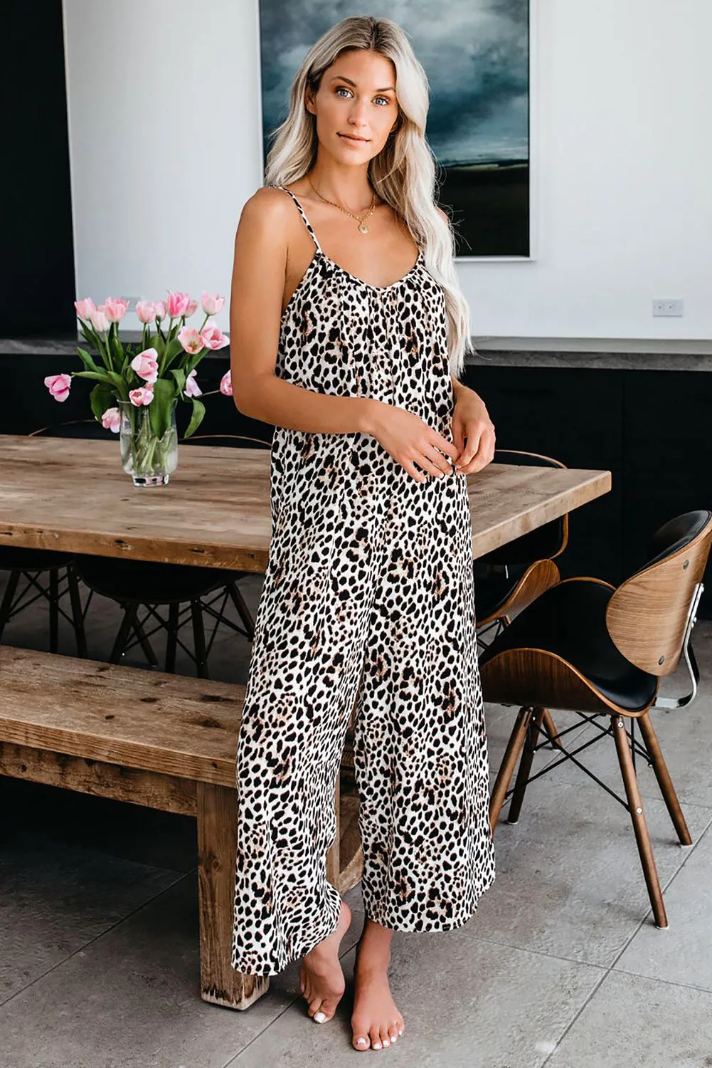 Leopard Lynn Jumpsuit