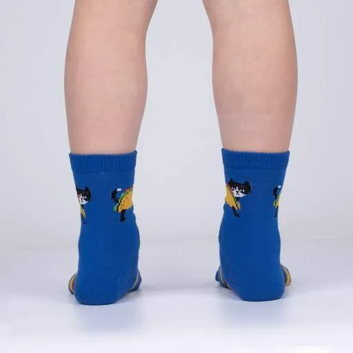 Let's Taco About Cats Kid's Crew Socks