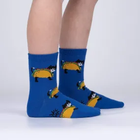 Let's Taco About Cats Kid's Crew Socks