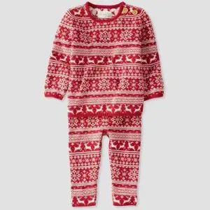 Little Planet by Carter’s Organic Baby 2pc Fairisle Top and Bottom Set