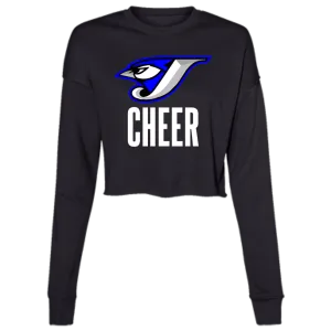 Logo Cheer B7503 Ladies' Cropped Fleece Crew