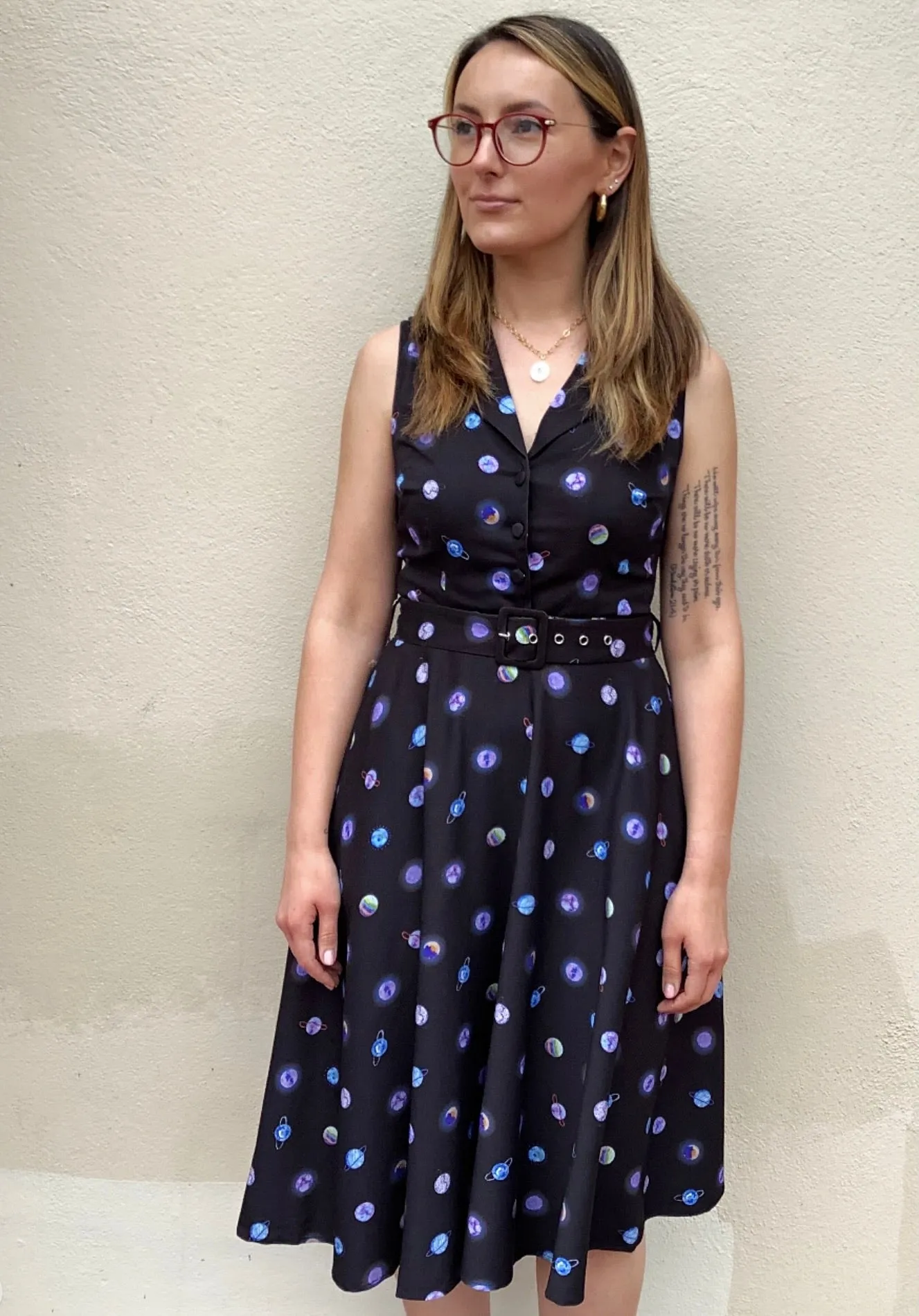 Lunar Swing Dress