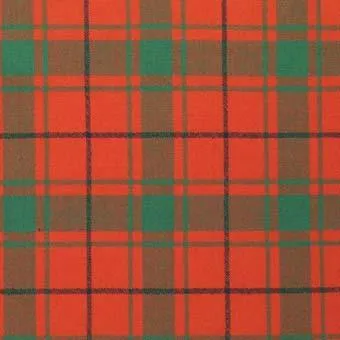 MacDonald of the Isles Red Ancient Light Weight Tartan Shawl