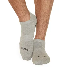 Mens Be Chill Grip Socks (Heather/Black)