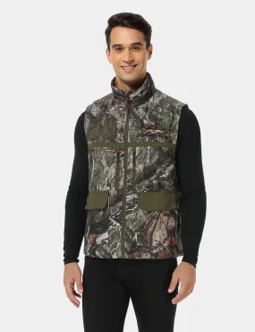 Men's Heated Hunting Vest - Camouflage, Mossy Oak Country DNA