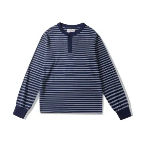 Men's Long Sleeve Striped T-Shirt