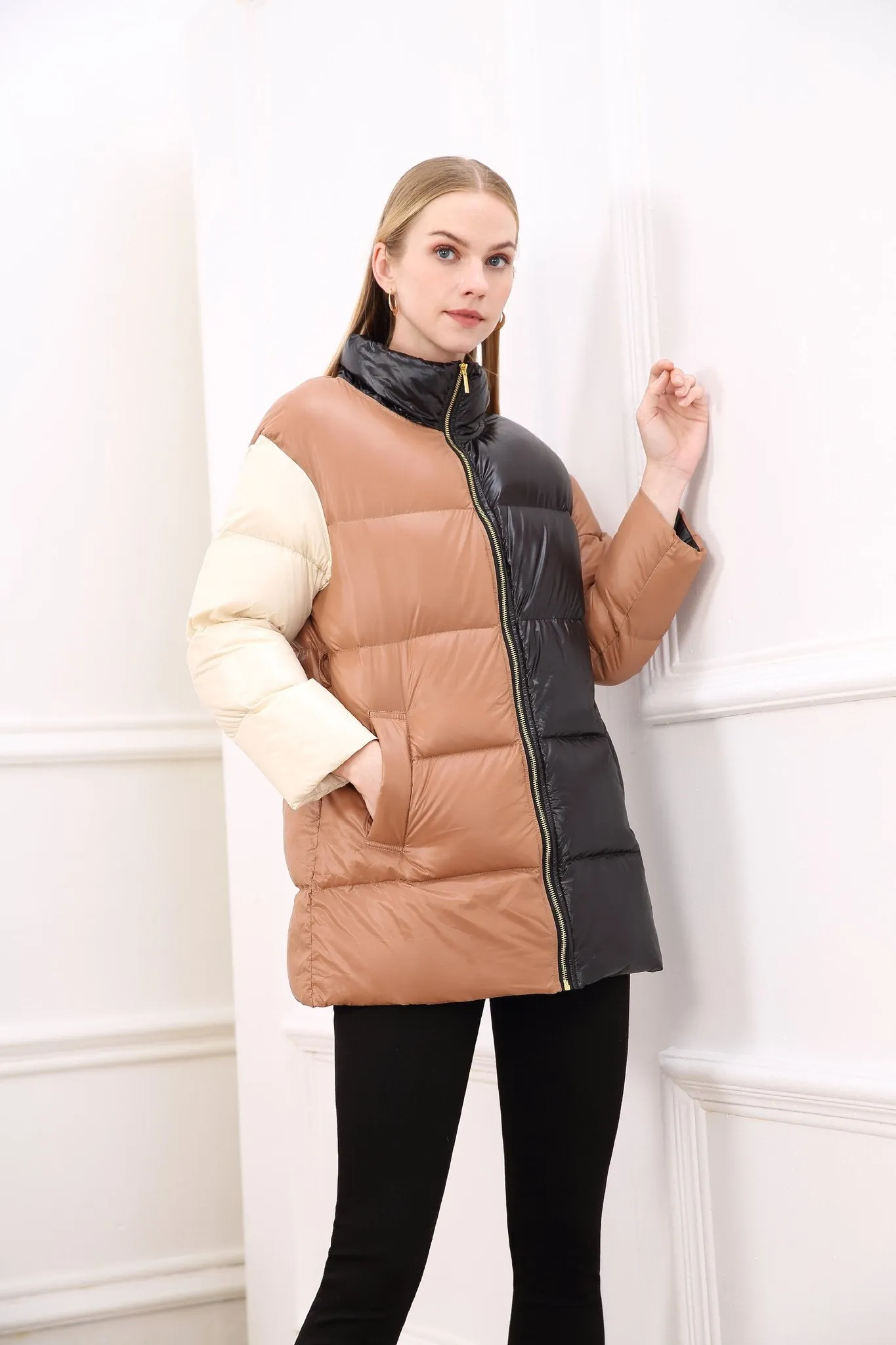 Mid-Day Mocha Windsor Down Coat