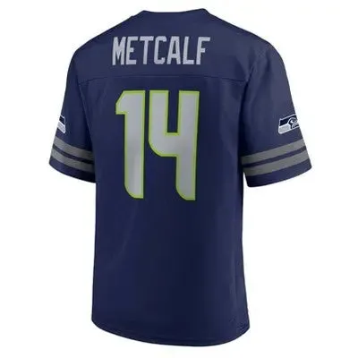 New - NFL Seattle Seahawks Men's Metcalf Jersey Team Officially Licensed