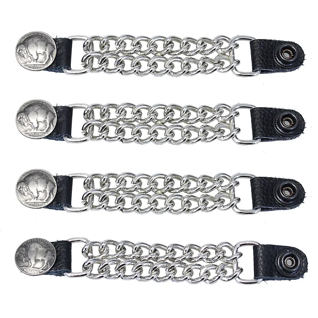 Nickel Head Vest Chains #VC101N