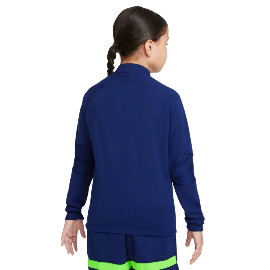 Nike Kid's Therma-FIT Academy Winter Warrior Soccer Drill Top-BLUE