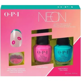 OPI Neon Nail Polish Nail Art Duo Set