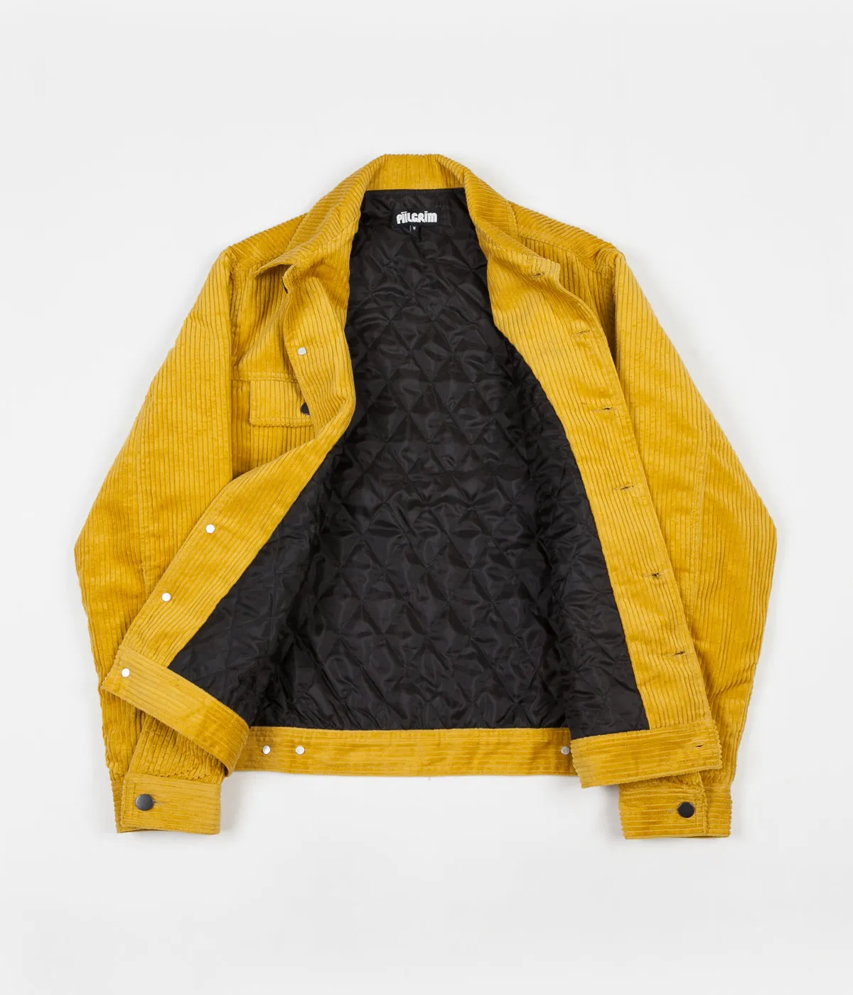 Piilgrim Elevator Corduroy Jacket - Mustard