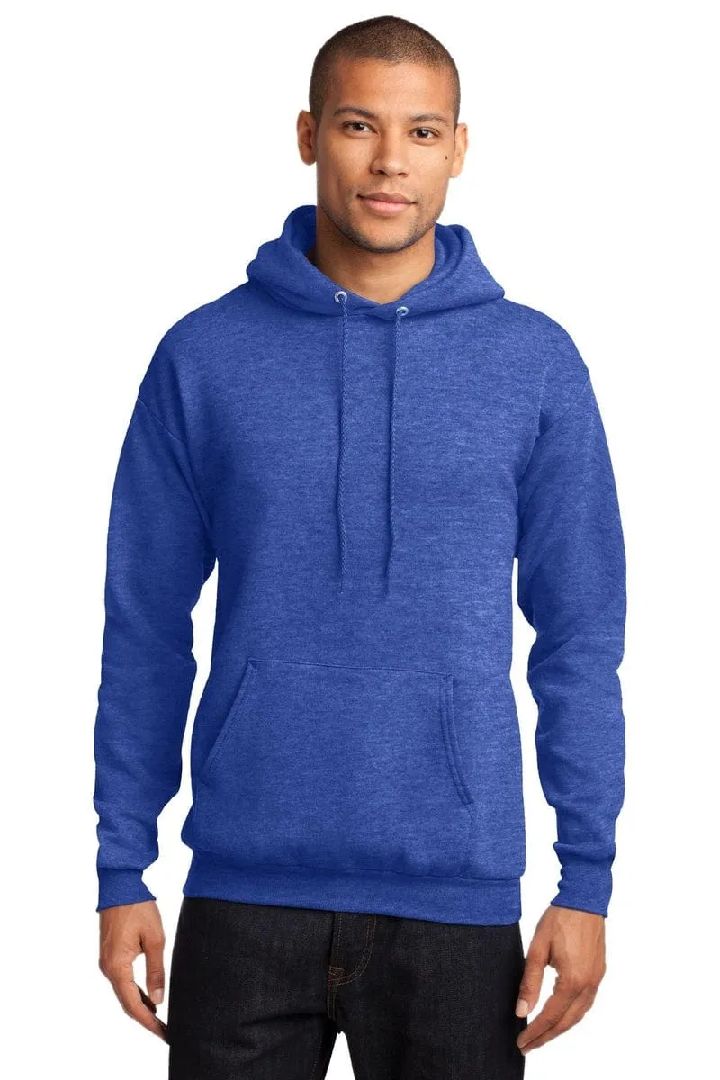 Port & Company PC78H: Core Fleece Pullover Hooded Sweatshirt