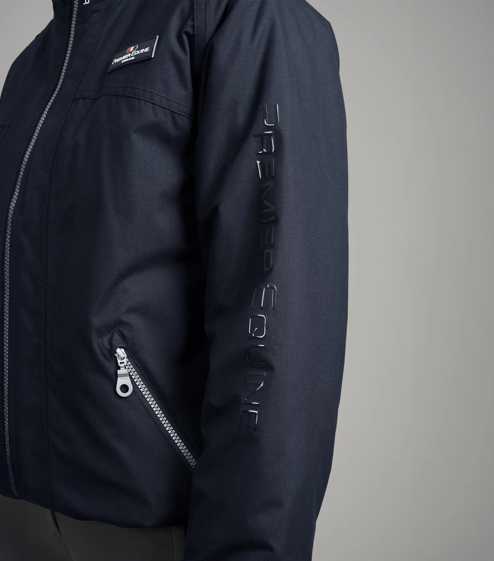 Pro Rider Unisex Waterproof Riding Jacket Navy