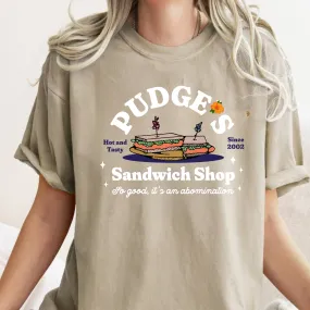 Pudge's Sandwich Shop Shirt