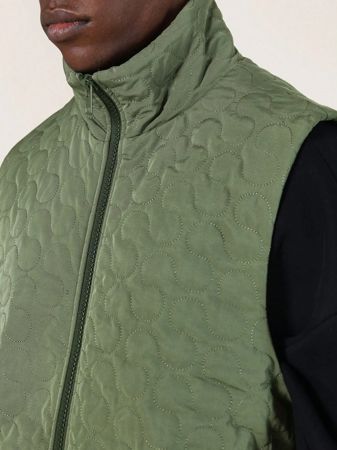 Puffer Zip Through Gilet