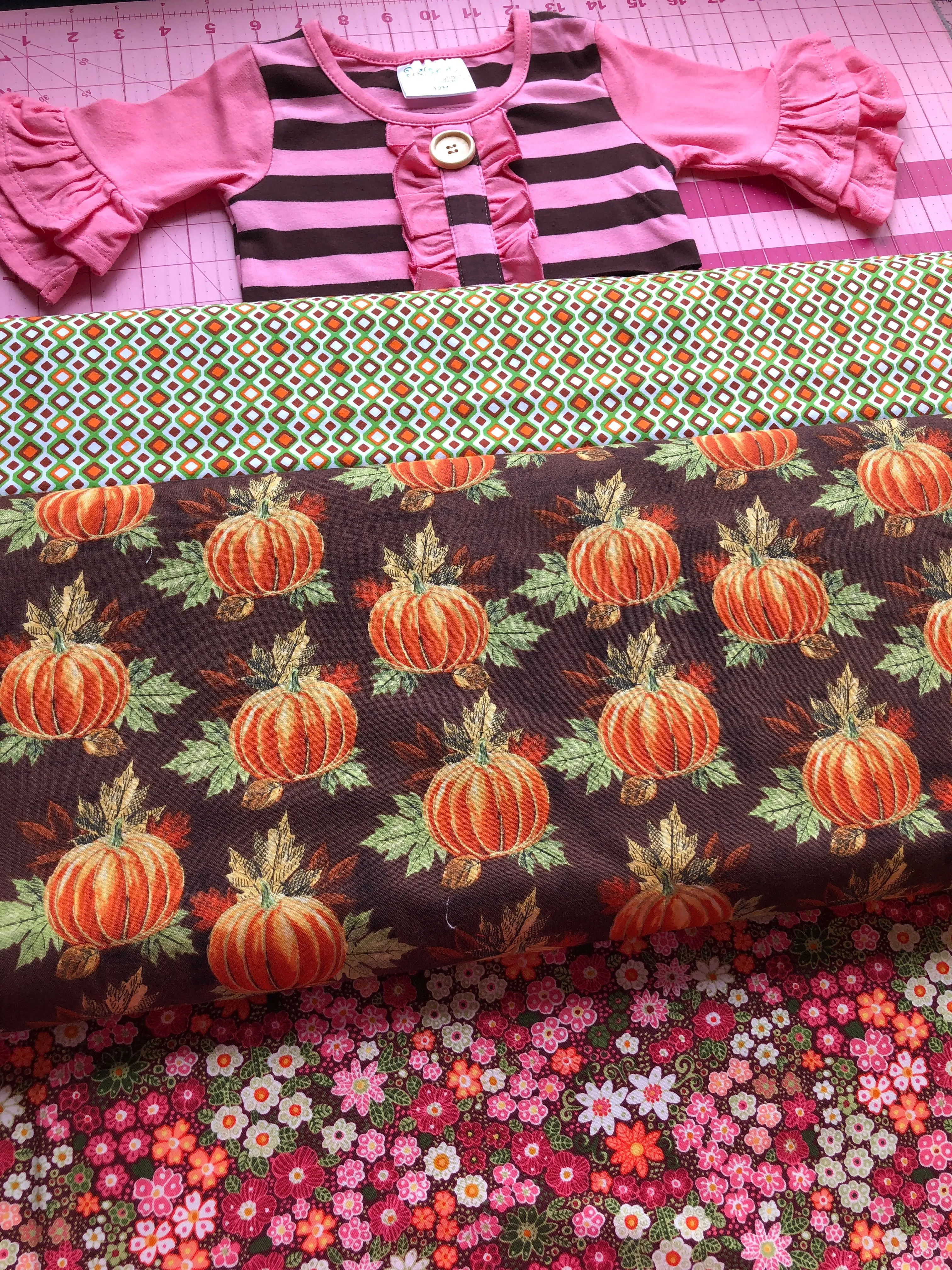 Pumpkin Twirl dress