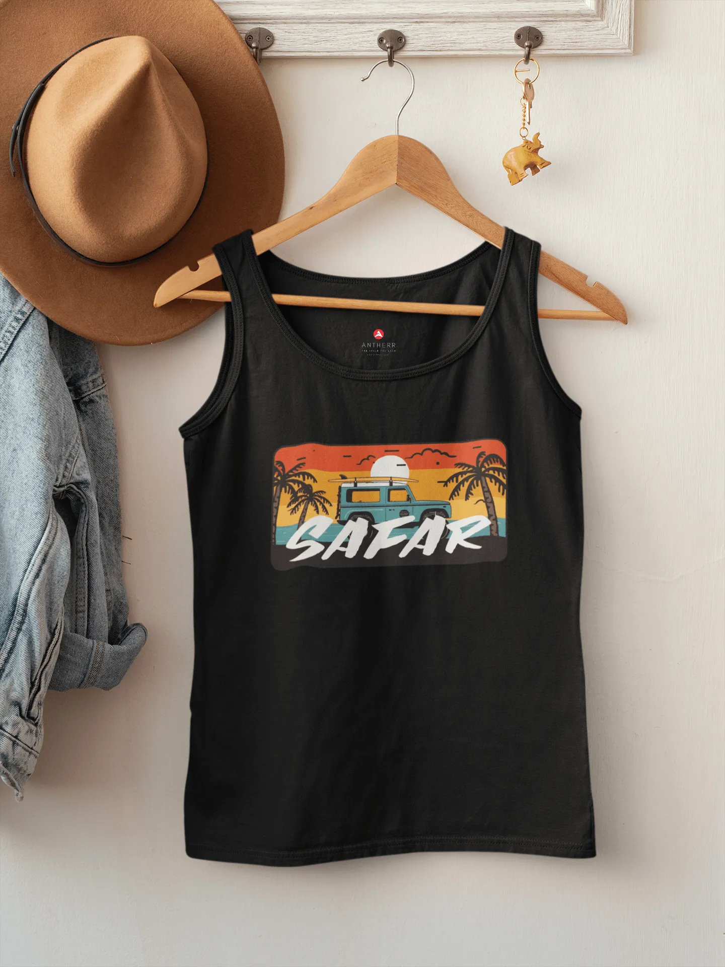 " SAFAR" - SLEEVELESS T-SHIRTS