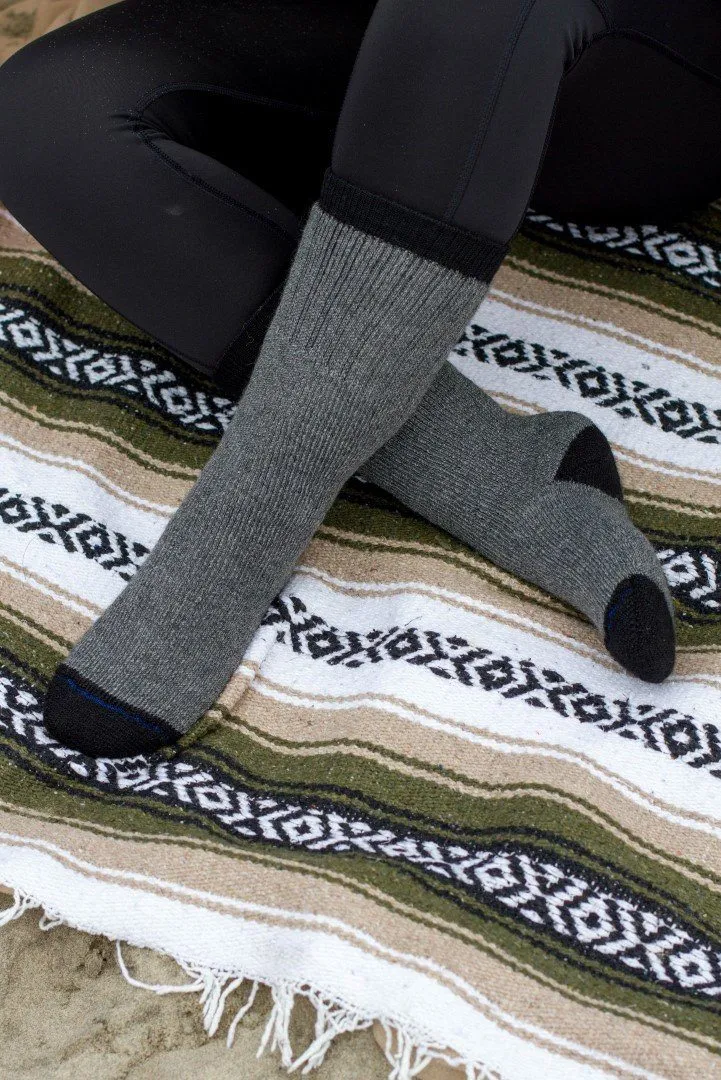 "OutdoorAdventure" Alpaca Socks - Made in the USA