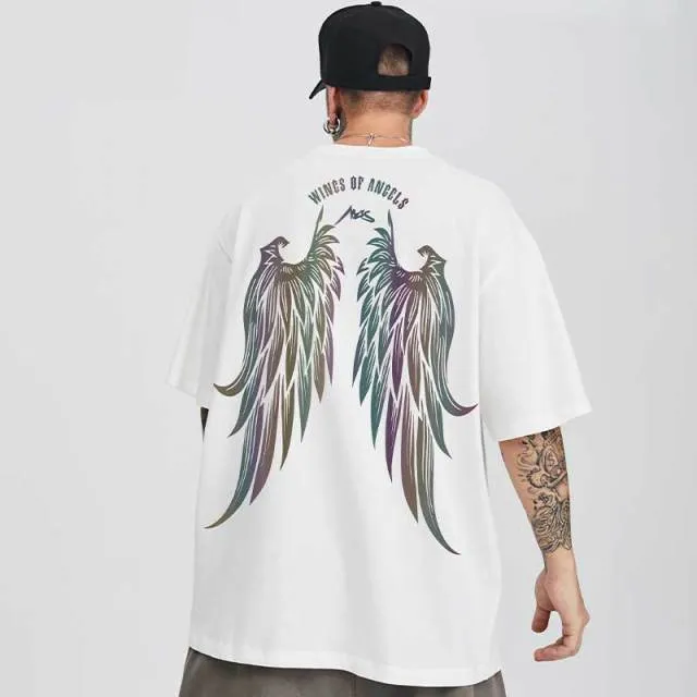 Reflective Unisex Angel Wing Shirt