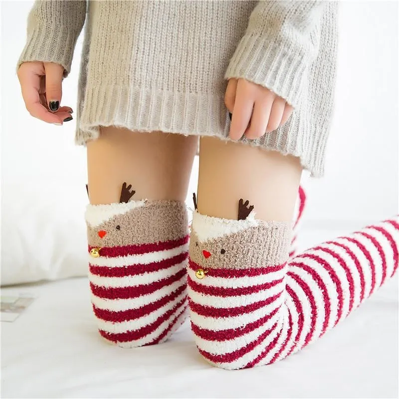 Reindeer Thigh Highs