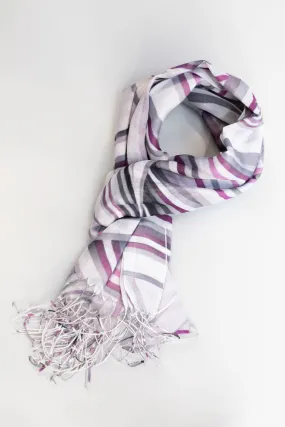 Ribbon Fringe Gift Boxed Scarf