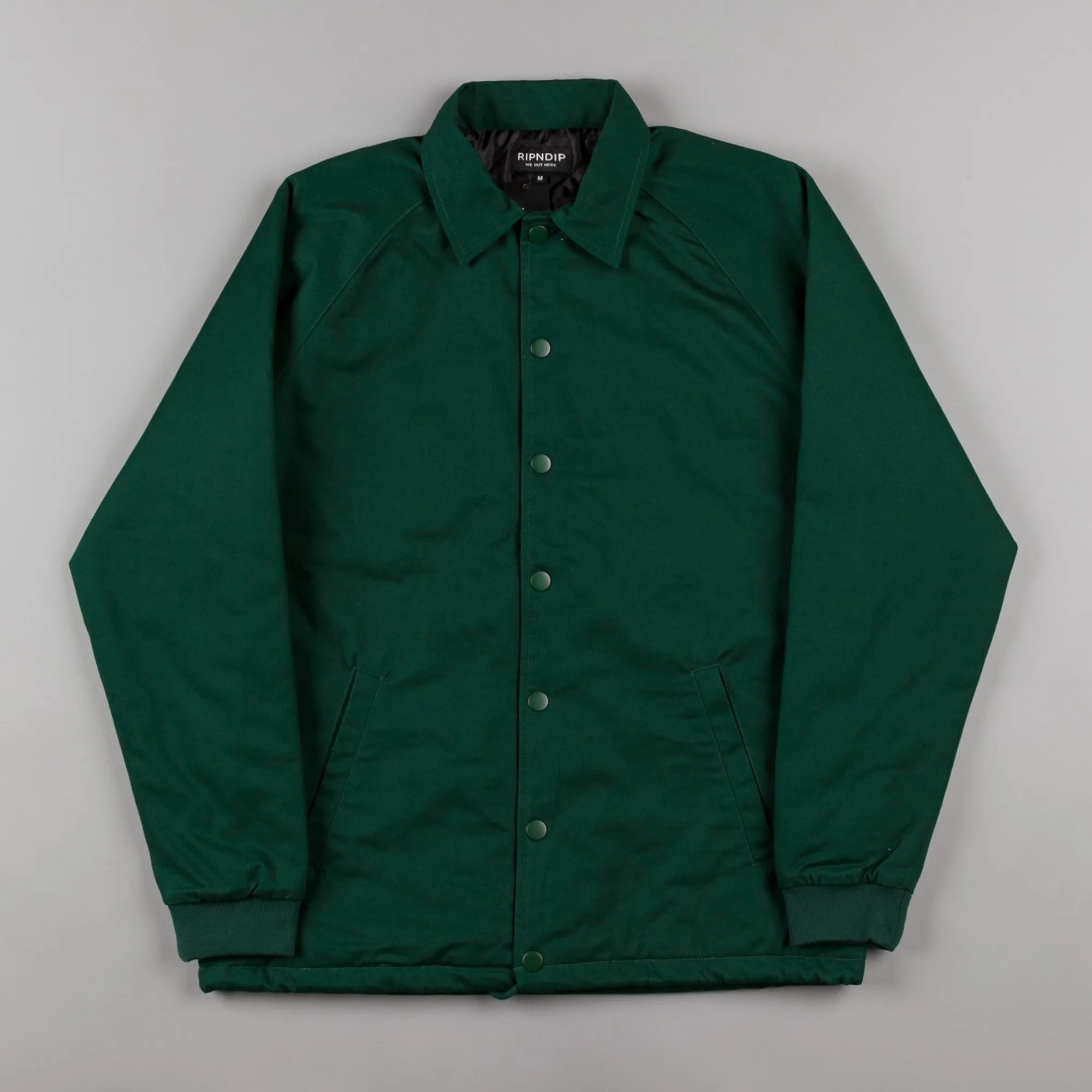 Rip N Dip Savage Zip Jacket - Forest Green