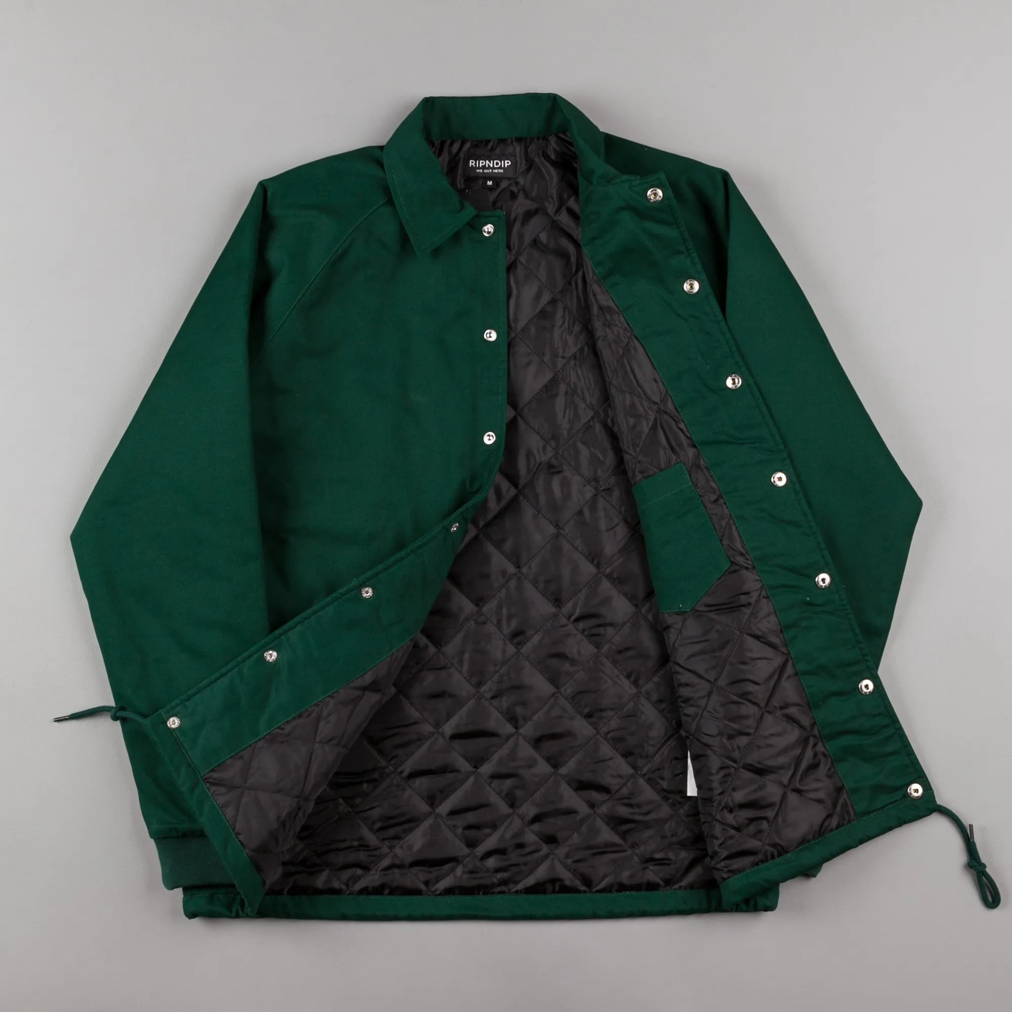 Rip N Dip Savage Zip Jacket - Forest Green