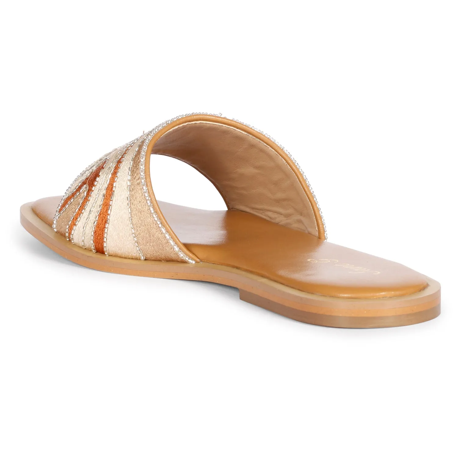 SAINT  GIORGIA  MULTI BROWN SLIP ON