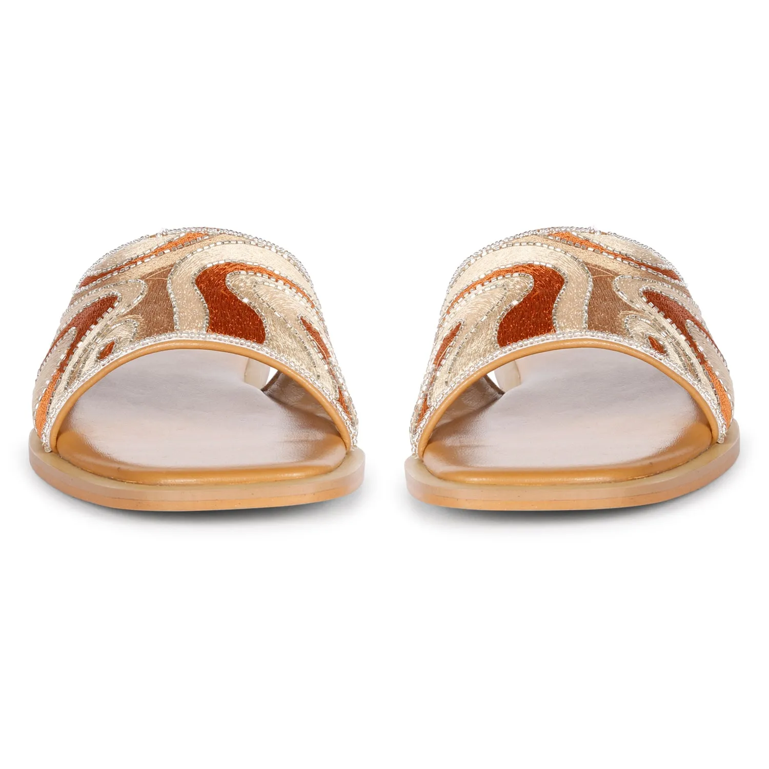 SAINT  GIORGIA  MULTI BROWN SLIP ON