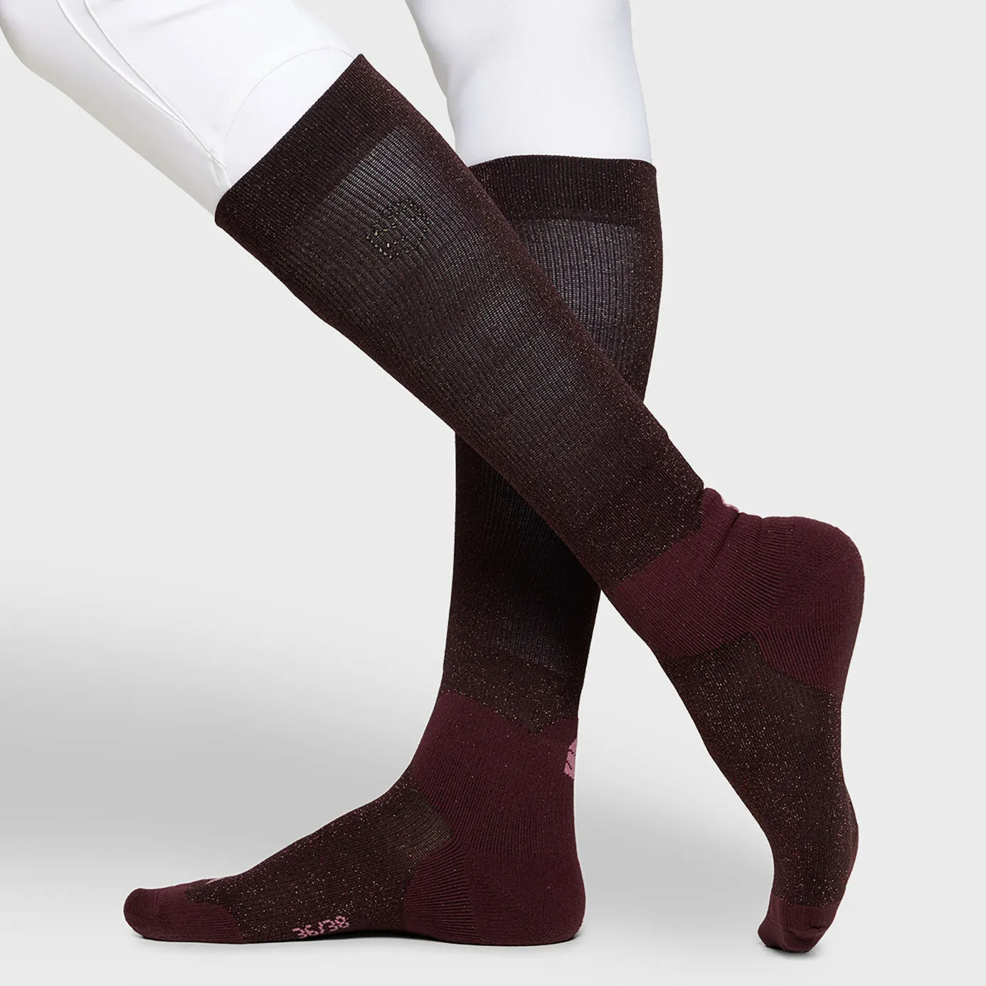 Samshield Balzane Soft Socks - Amarante Lurex