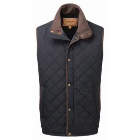 Schoffel Barrowden Quilted Mens Gilet - Midnight