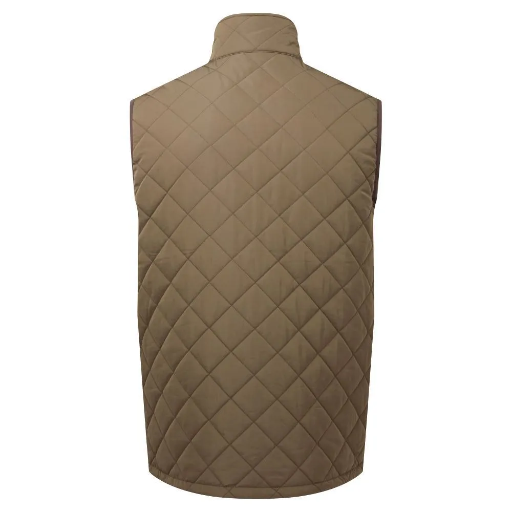 Schoffel Barrowden Quilted Mens Gilet - Olive