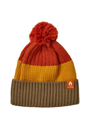 Schrader Pom Beanie - Vintage Orange Multi