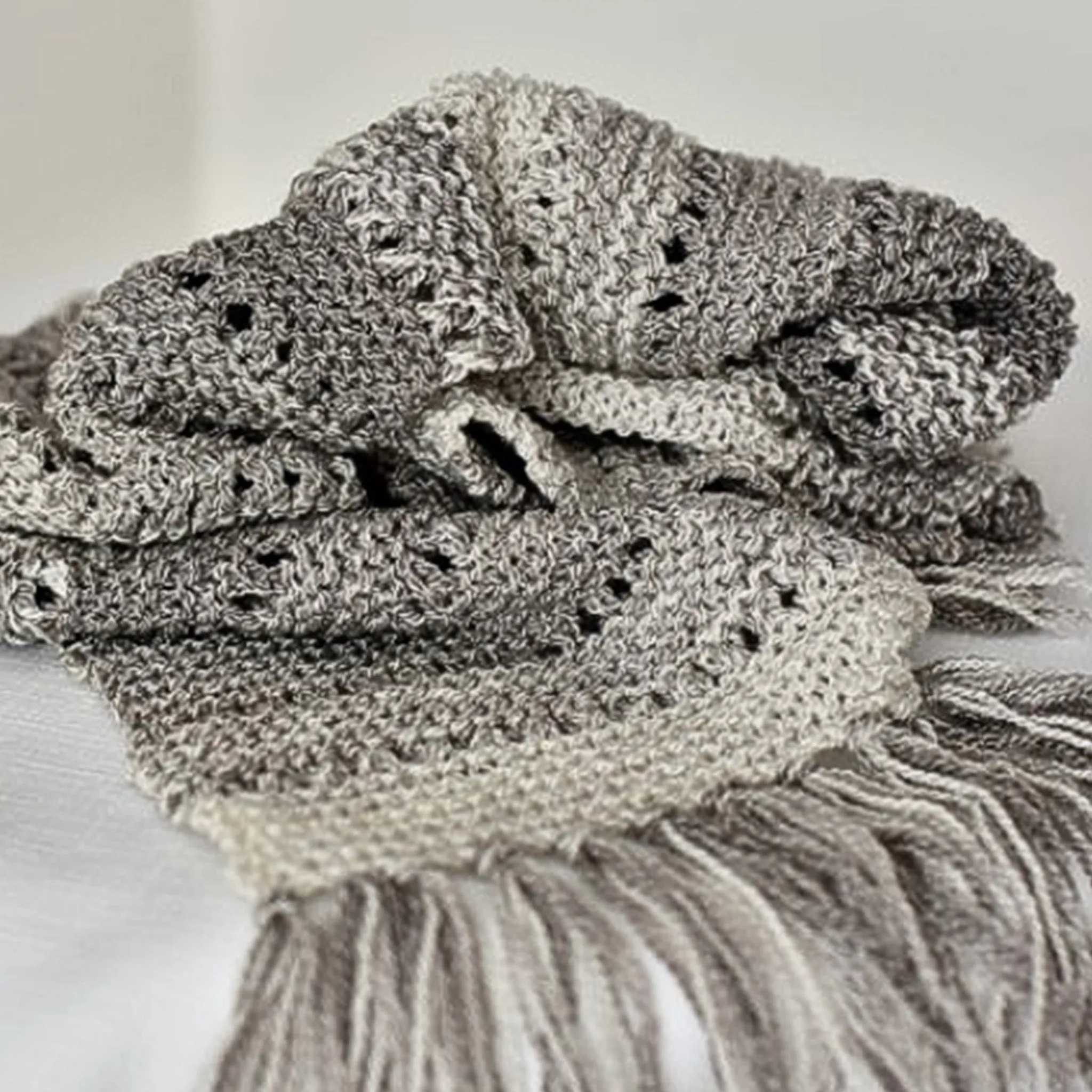 'Six Shades of Grey' Scarf Knitting Kit