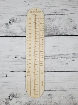 Socks Rule! - Ruler for Measuring Socks