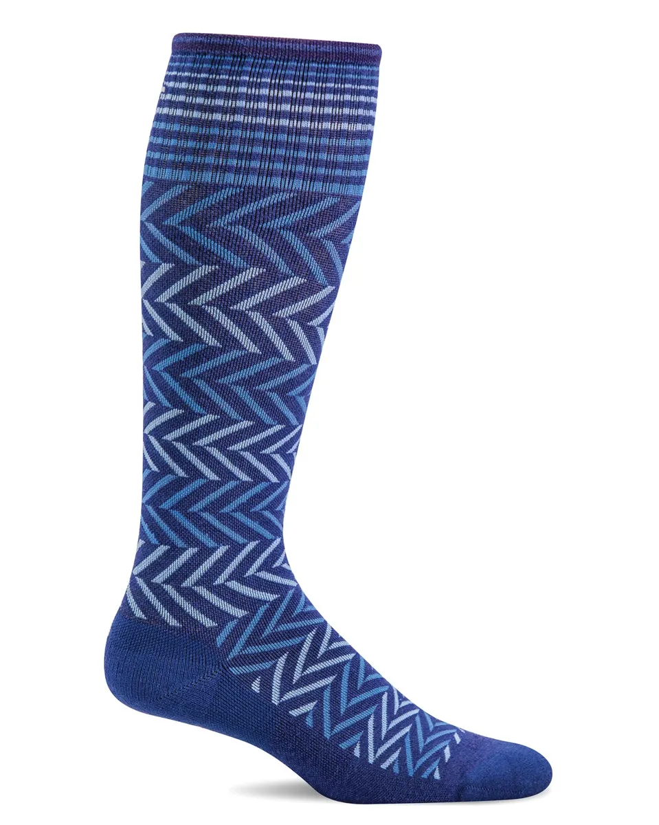 Sockwell Chevron Women's Knee Highs 15-20 mmHg | Clearance (Final Sale)